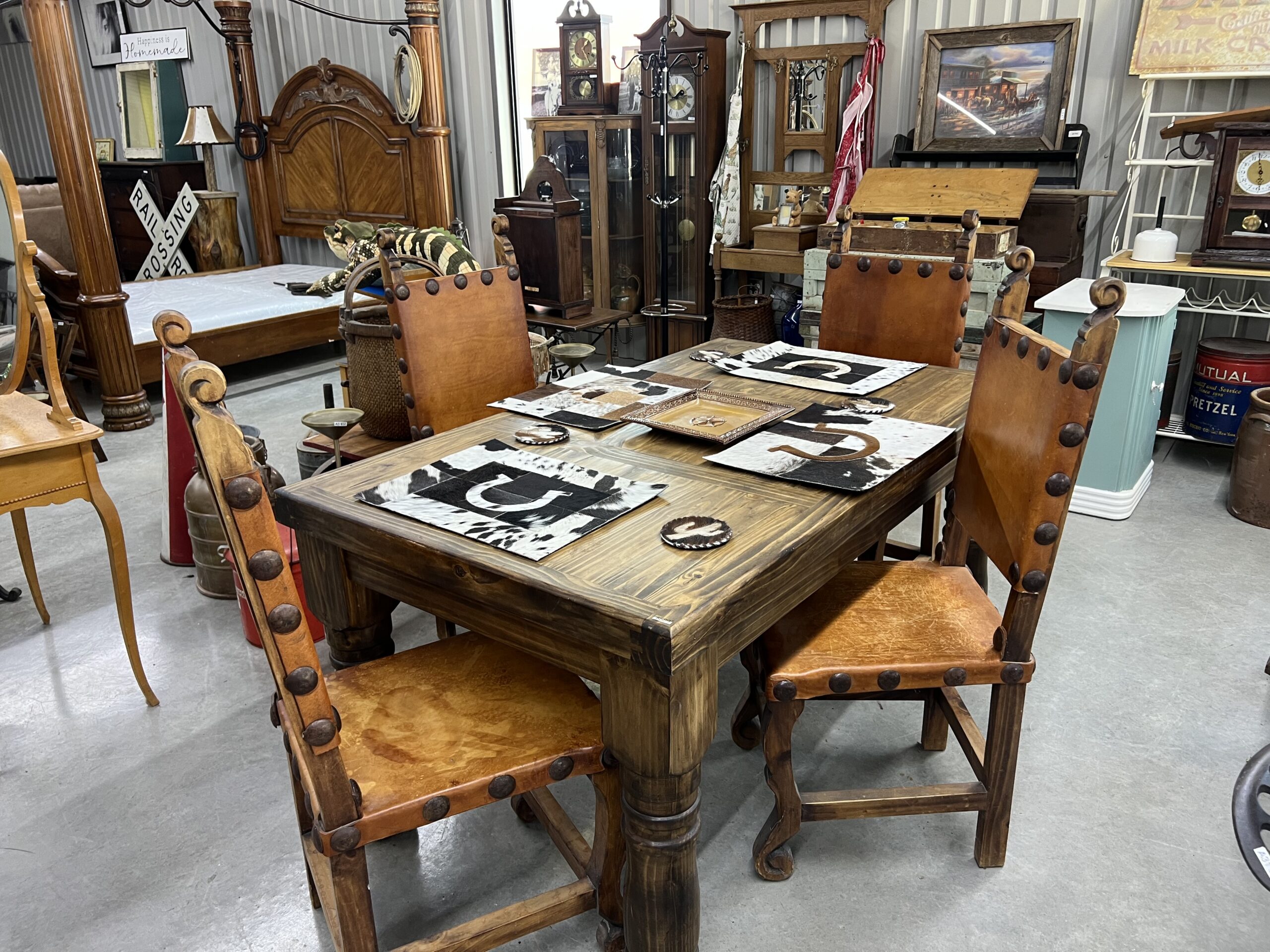 Vintage table & chairs